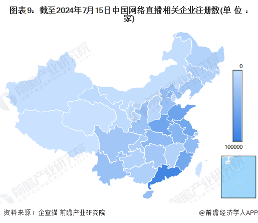 业全景图谱》(附市场规模、竞争格局和发展前景等)九游会预见2024：《2024年中国网络直播行(图13)